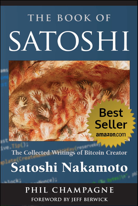 The Book cover of the Book of Satoshi